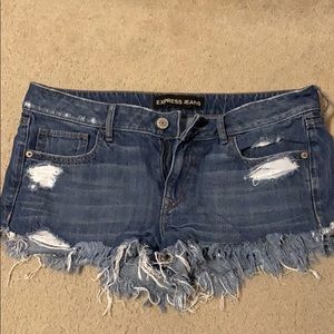 Express denim Jean shorts